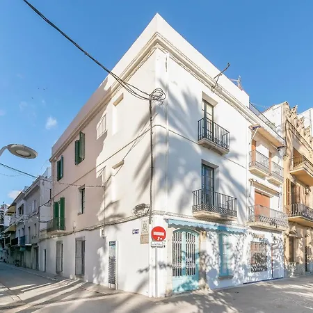 Apartment Vistamar 2: Primera Linea De Mar Con Gran Terraza Sitges