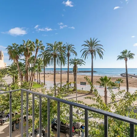 Vistamar 2: Primera Linea De Mar Con Gran Terraza شقة *