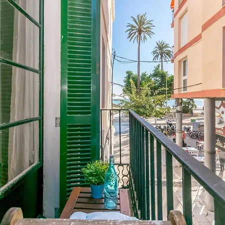 Vistamar 2: Primera Linea De Mar Con Gran Terraza شقة سيدجيس